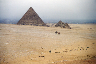 La pyramide de Mykerinos
