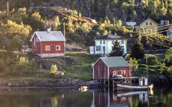 Un fjord en quittant Narvik